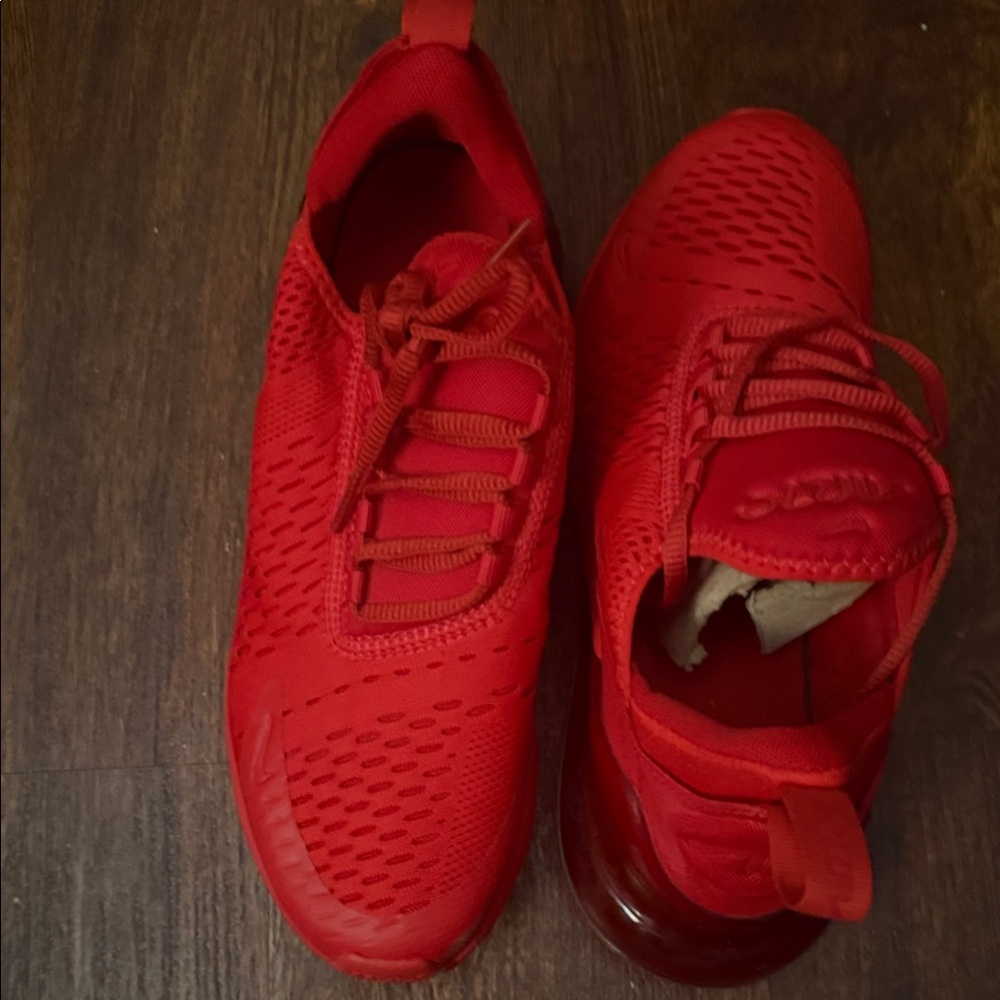 Nike Red Athletic Shoes